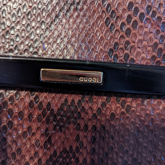 VINTAGE Gucci Python Tote - Picture 10 of 10